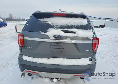 2017 Ford Explorer Limited z USA, uszkodzony, nr VIN 1FM5K8F85HGC59478